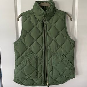 J Crew Factory Vest in Green